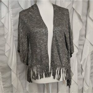 Arizona Jean Company Gray Knit Cardigan